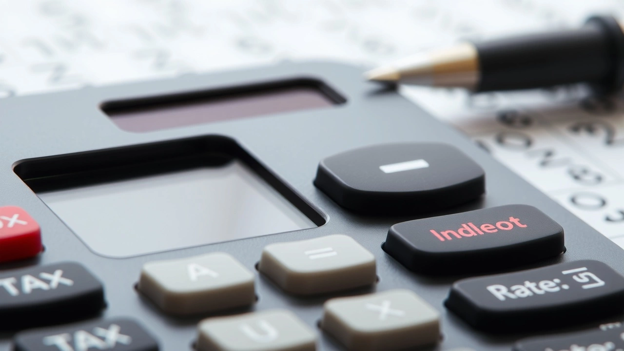 calculatrice financiere avec taux d'imposition et indexation