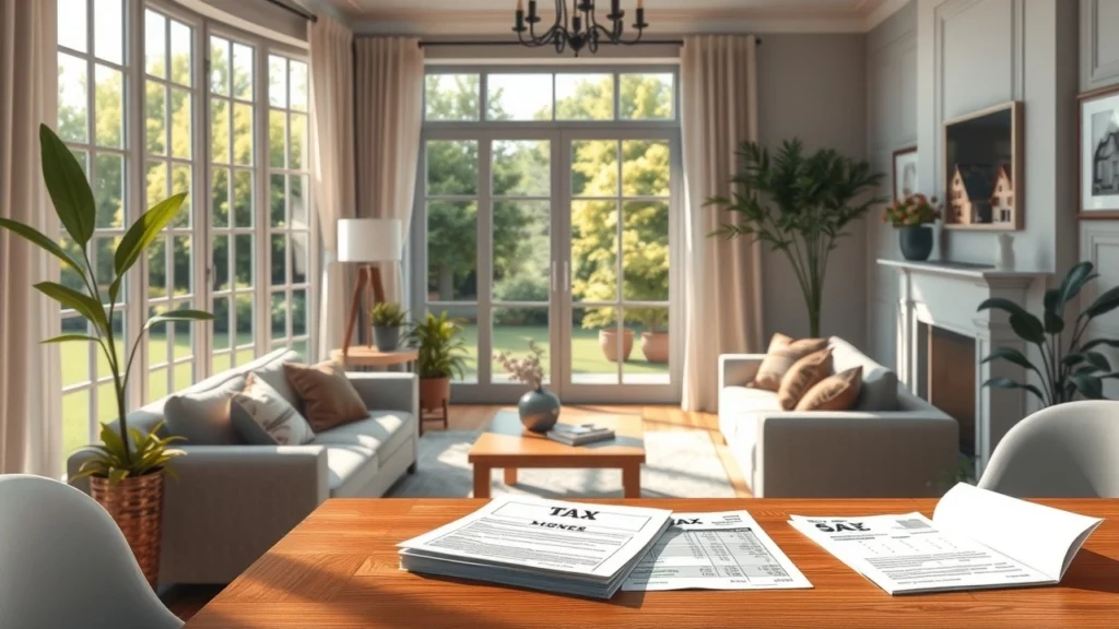 Salon cosy illustrant la vente de biens immobiliers