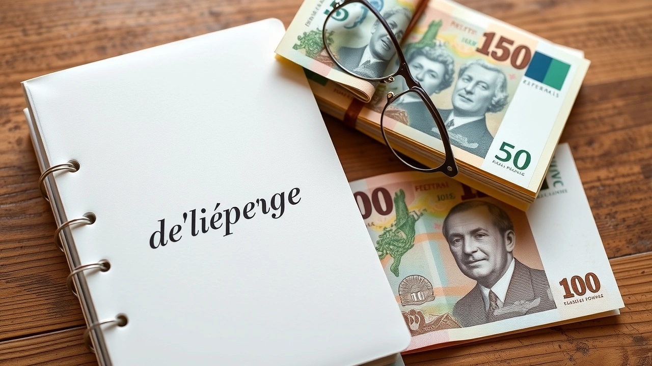 livre de banque et billets représentant l'épargne