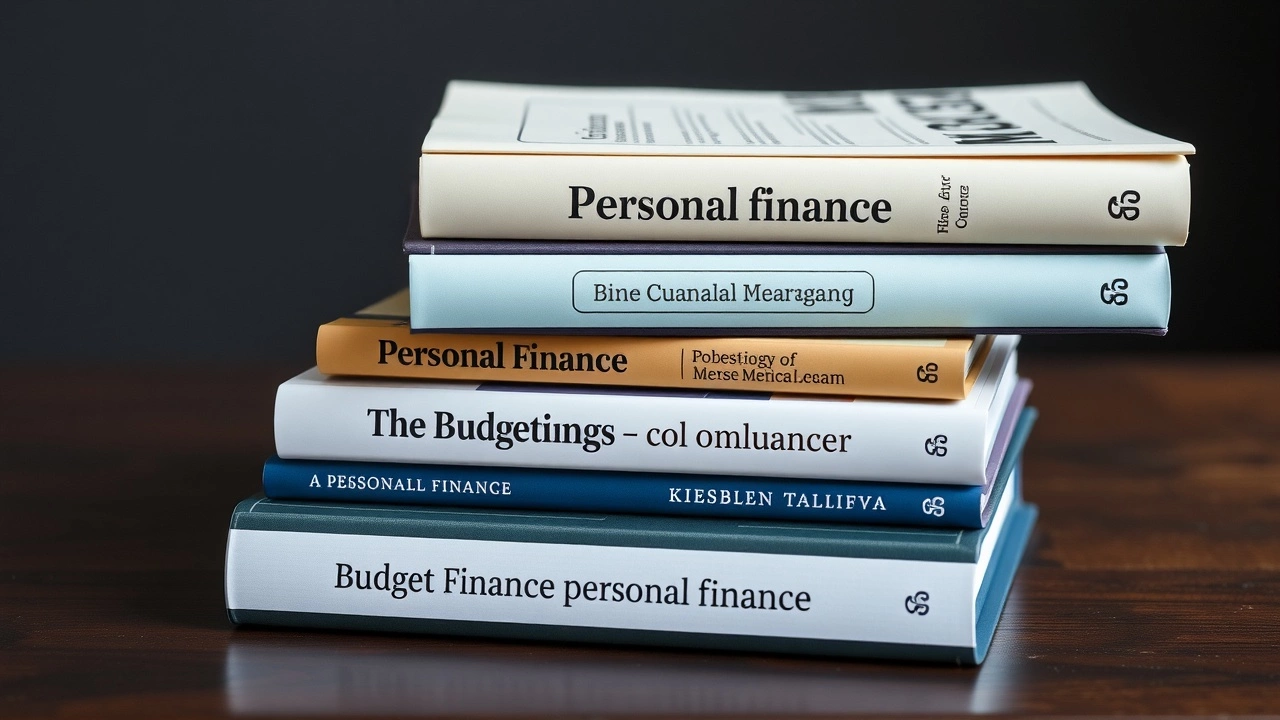 une pile de livres sur la finance personnelle