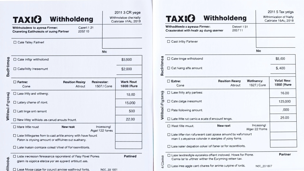 deux déclarations fiscales avec montants différents