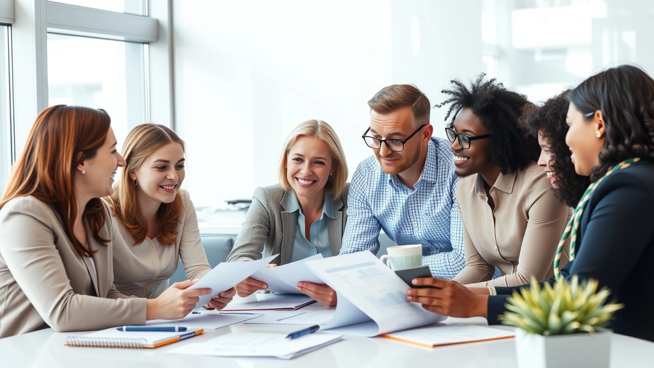 discussion sur la gestion financière durable et stratégique