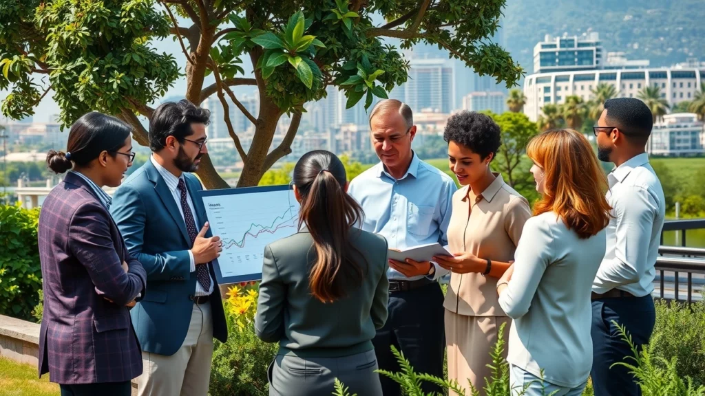 Illustration de la gestion patrimoniale face aux défis environnementaux et fiscaux.