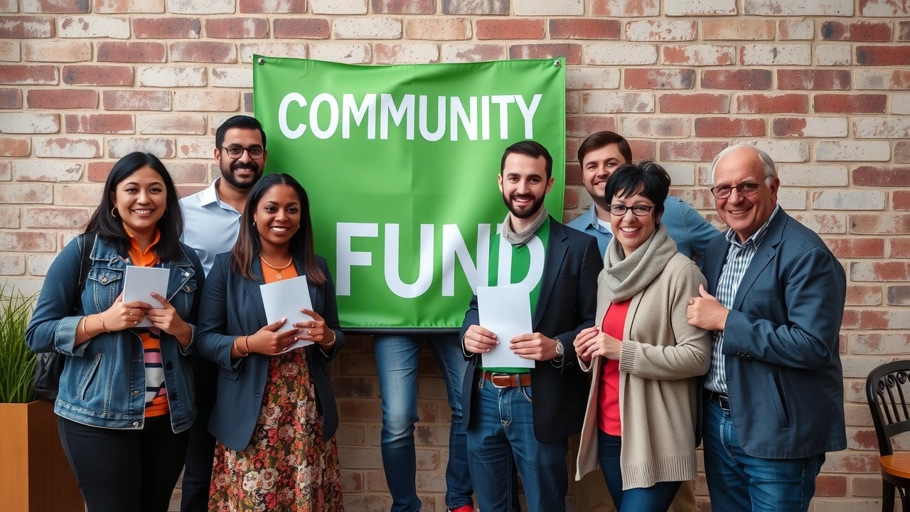 groupe de personnes contribuant à un fonds communautaire