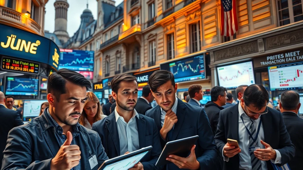 Une illustration des investisseurs en France affectés par une hausse des taxes sur les transactions financières en 2025.