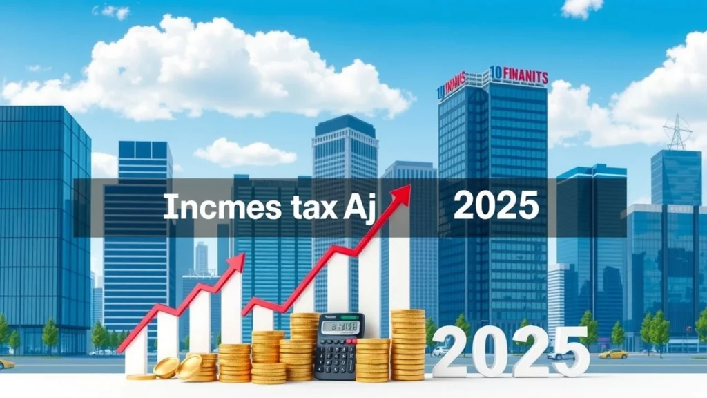 Illustration sur l'impôt sur le revenu en 2025 avec hausse pour compenser l'inflation