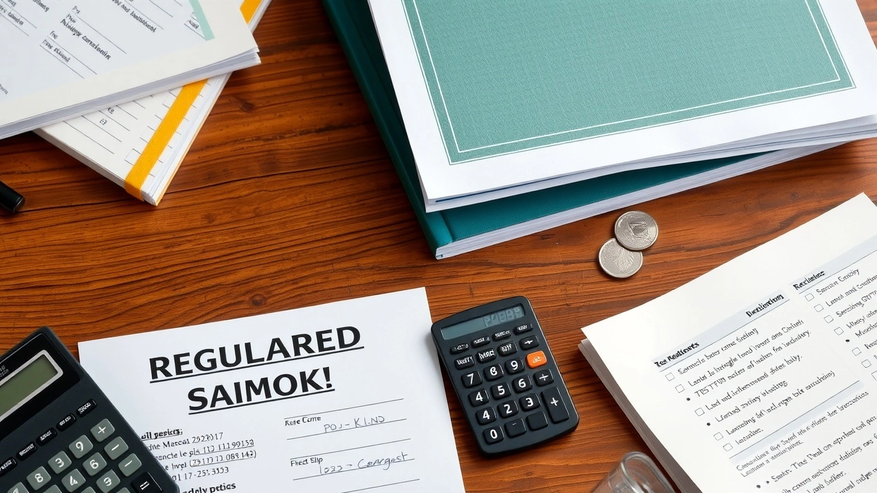 livrets et documents d epargne sur une table en bois