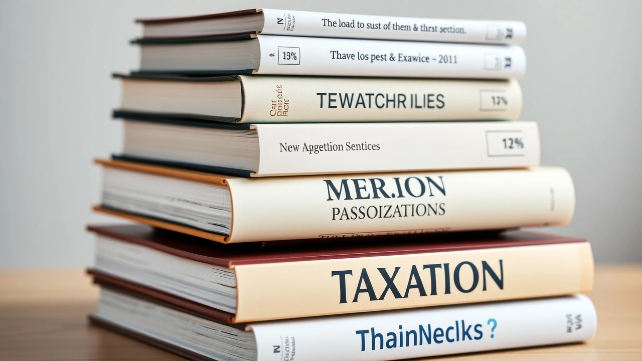 livres sur la fiscalité et les ressources financières