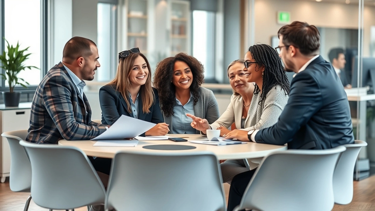 groupe de personnes discutant de l'optimisation fiscale