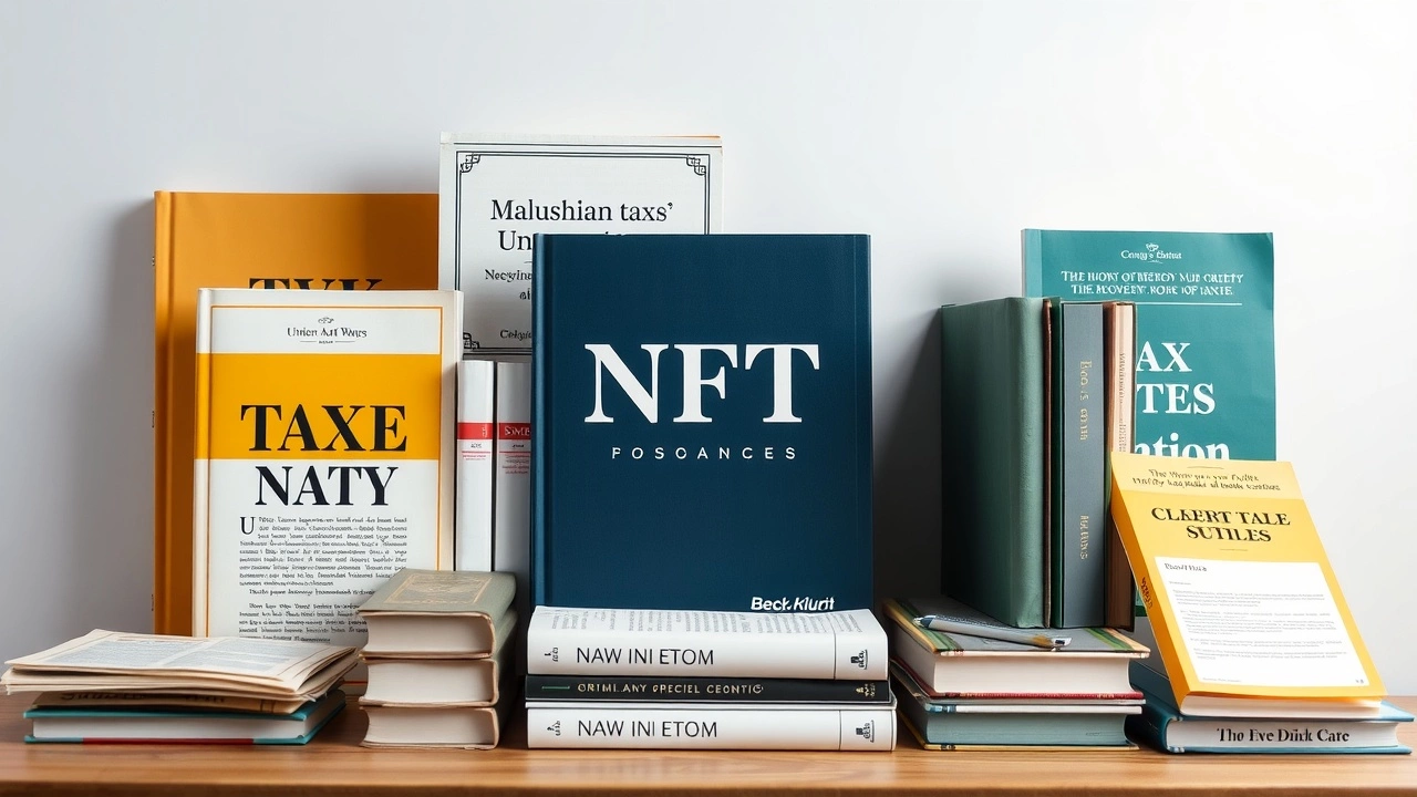 livres et articles sur la fiscalité des NFTs