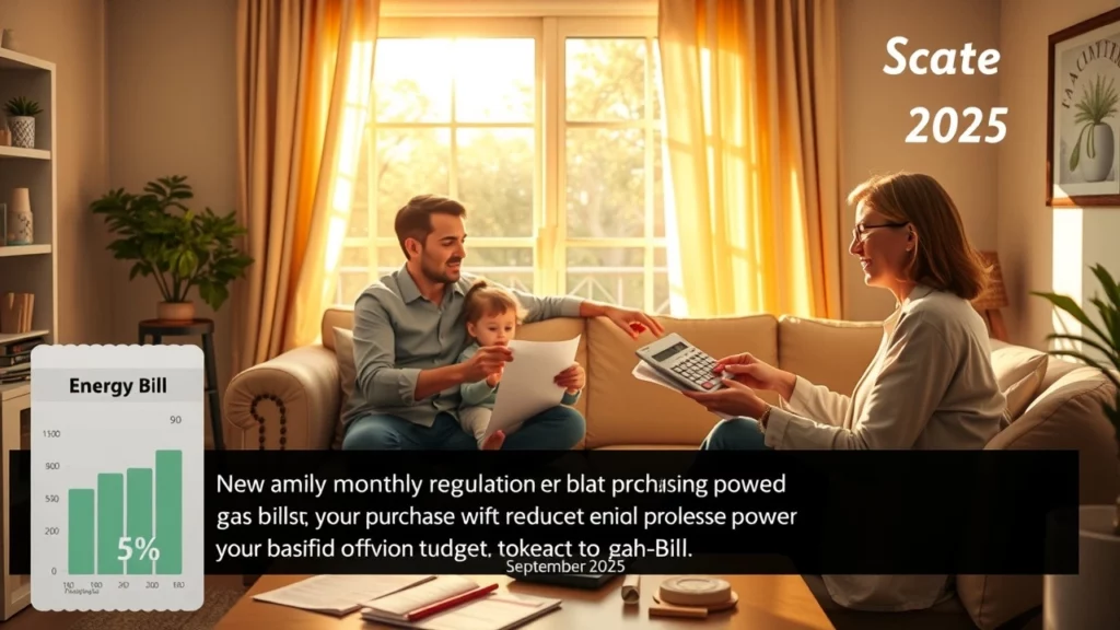 Scène familiale discutant du budget mensuel en septembre 2025.