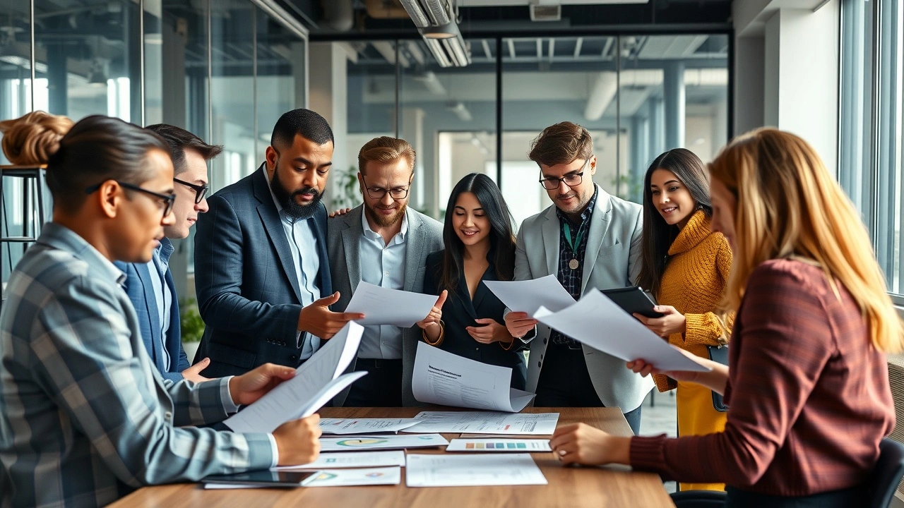 groupe de personnes discutant de la fiscalité numérique