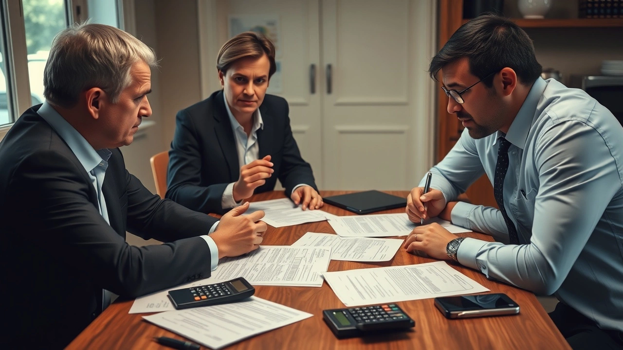 conseiller fiscal expliquant les avantages fiscaux aux clients