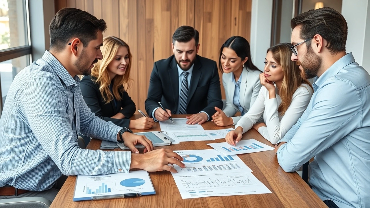 réunion d'affaires sur la taxe d'apprentissage